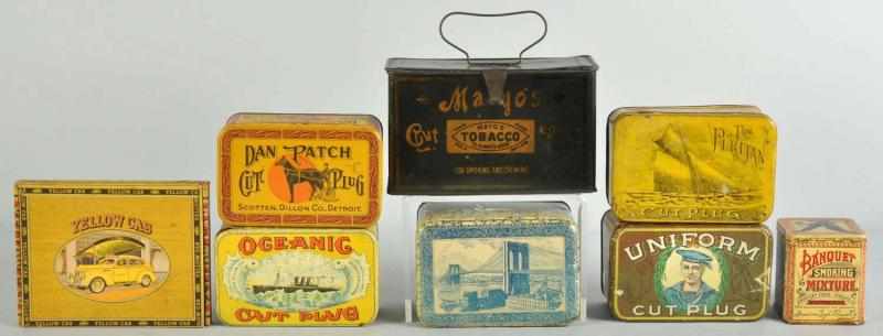 Appraisal: Lot of Assorted Tobacco Tins Cigar Boxes Description Includes harder-to-find