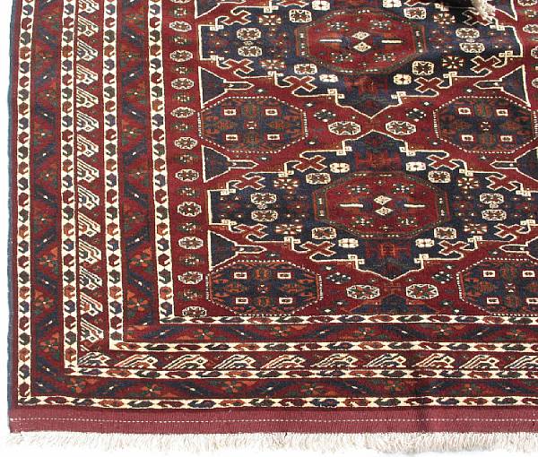 Appraisal: An Afghan rug size approximately ft x ft in