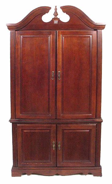 Appraisal: A Federal style cabinet height ft in width in depth