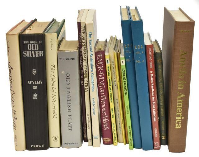 Appraisal: lot of Collection of reference books on silver and metal