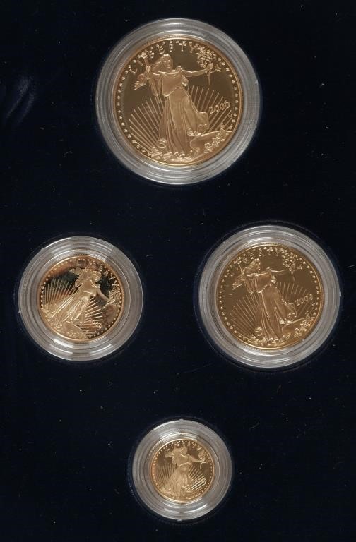 Appraisal: American Eagle Gold Bullion Proof Coin Set Box and COA