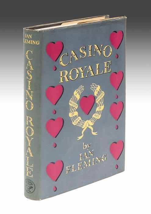 Appraisal: Fleming Ian Casino Royale first edition spotting to endpapers ink