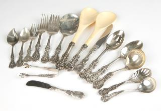 Appraisal: A Reed Barton sterling silver flatware service Mid- th century