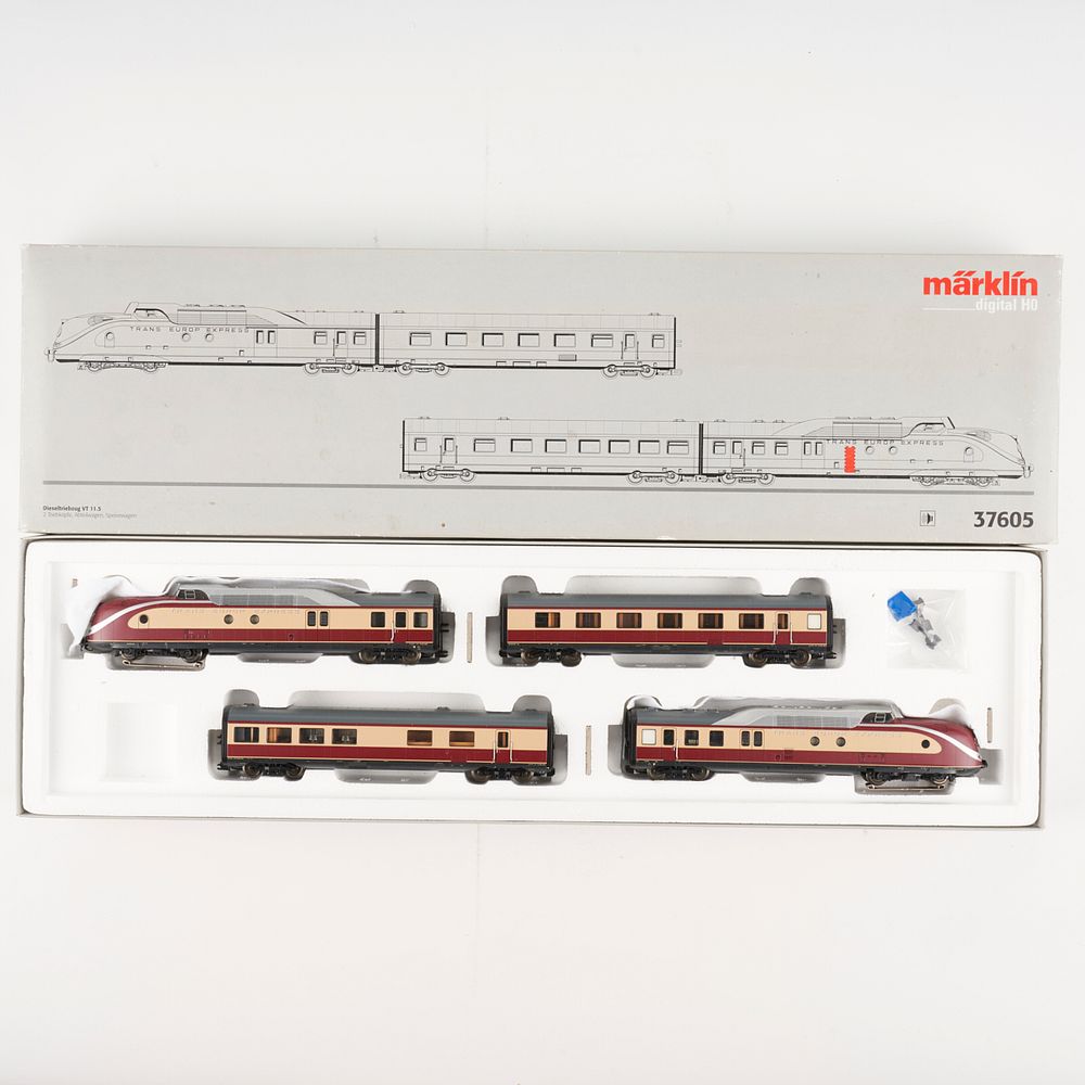 Appraisal: Marklin Digital HO Scale Train Set Marklin Germany One digital