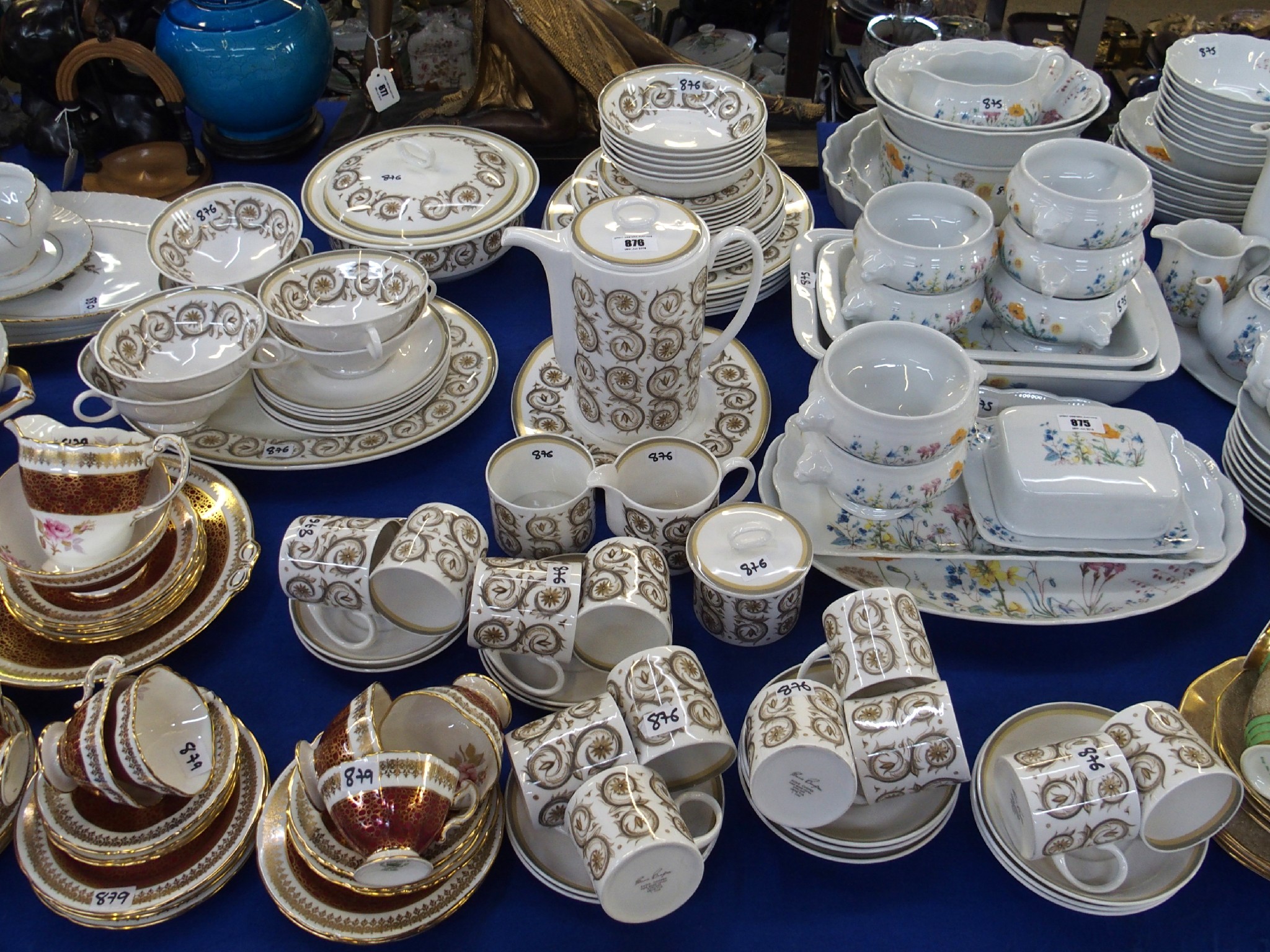 Appraisal: Susie Cooper Venetia pattern dinner and coffee service