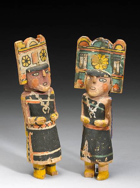 Appraisal: Property from an East Coast collector Depicting Palahiko Mana dancers