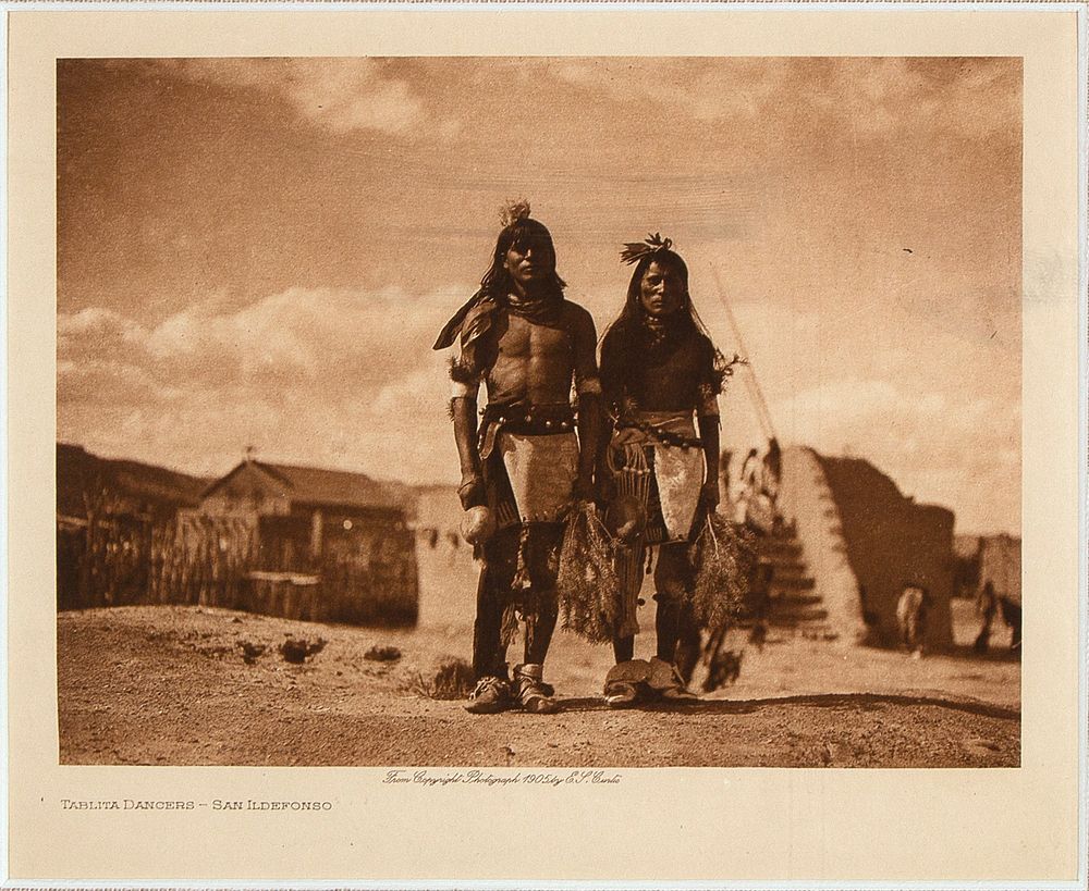 Appraisal: Edward Curtis Tablita Dancers - San Ildefonso Edward Curtis -