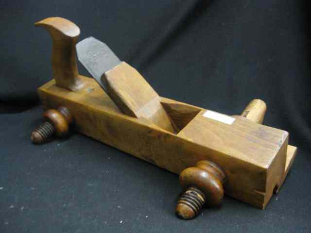 Appraisal: W Butcher Antique Wooden Plow Plane '' long