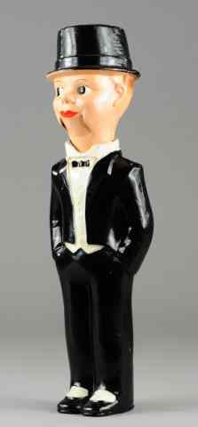 Appraisal: CHARLIE McCARTHY COMPOSITION FIGURE Carnival Novelty full figure in classic