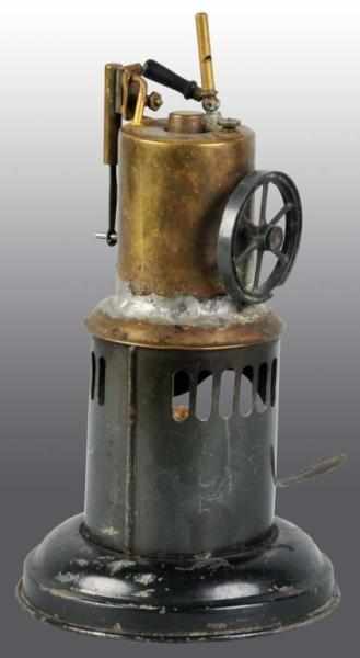 Appraisal: German Made Vertical Steam Engine Description This engine includes a