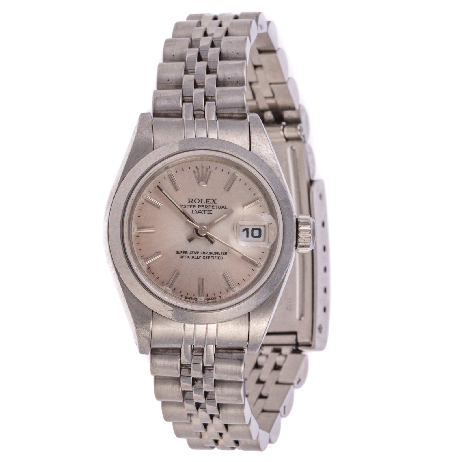 Appraisal: A STAINLESS ROLEX OYSTER PERPETUAL DATE MM Stainless steel Rolex