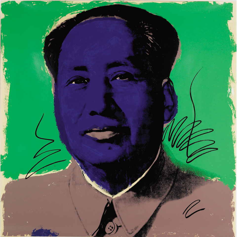 Appraisal: Andy Warhol - American MAO FROM THE SET OF F