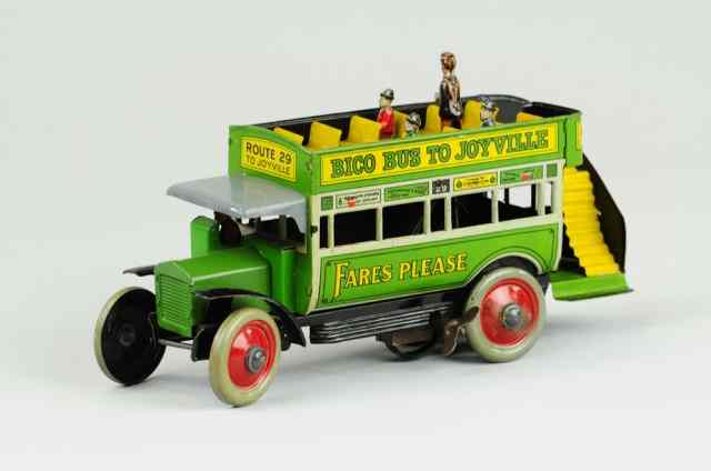 Appraisal: DISTLER ''BICO BUS TO JOYVILLE'' Germany c 's well detailed