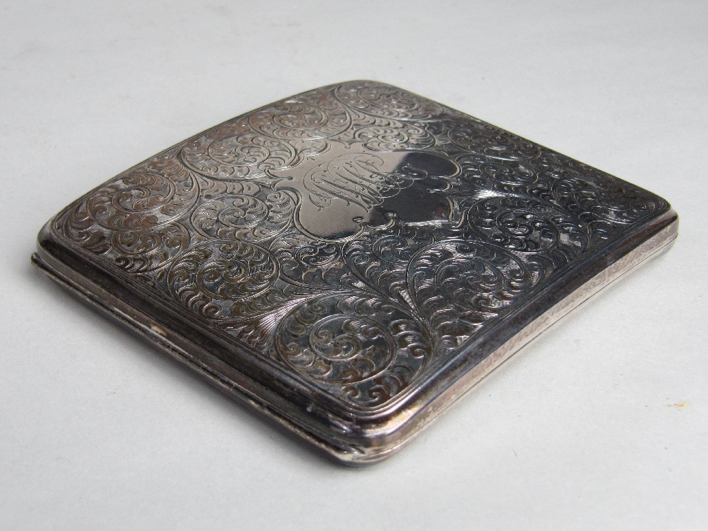 Appraisal: Silver cigarette case Chester