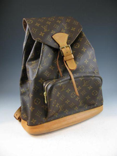 Appraisal: Louis Vuitton Bosphore Backpack in Monogram with cotton canvas straps