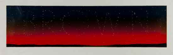 Appraisal: Ed Ruscha b It's in the Stars silkscreen printed in