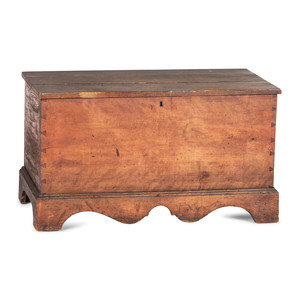 Appraisal: A Federal Cherrywood Blanket Chest th Century appears to retain