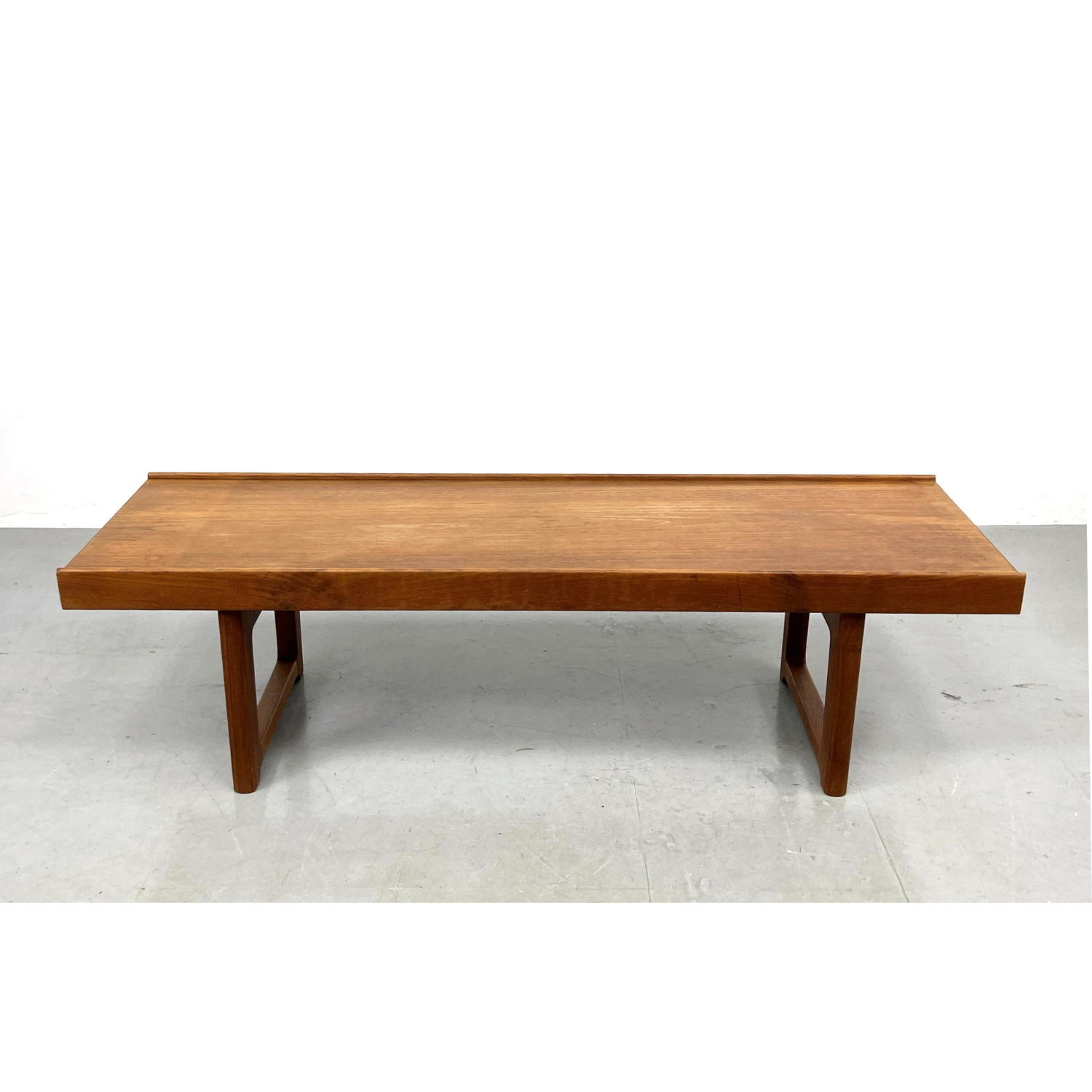 Appraisal: Torbjorn Afdal for Bruksbo Norway Teak Bench Low Table Dimensions