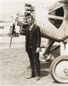 Appraisal: LINDBERGH EARHART ELDER AVIATION A group of approximately photographs of