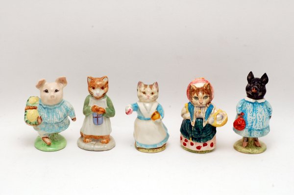 Appraisal: Beatrix Potter figurines including Little Pig Robinson copyright - Pig