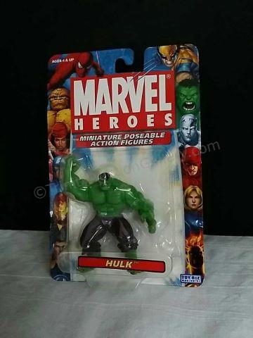 Appraisal: HULK Miniature Poseable Marvel Heroes Toy Biz In original unopened