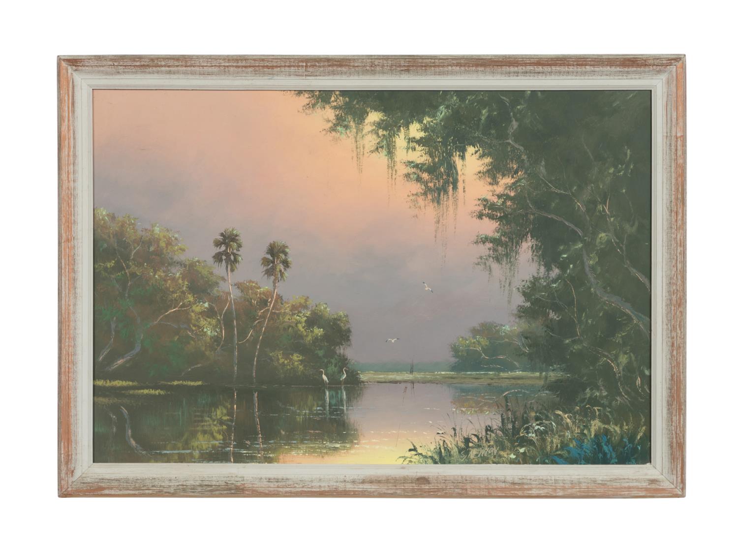 Appraisal: SAM NEWTON FLORIDA HIGHWAYMEN O B Sam Newton American Florida