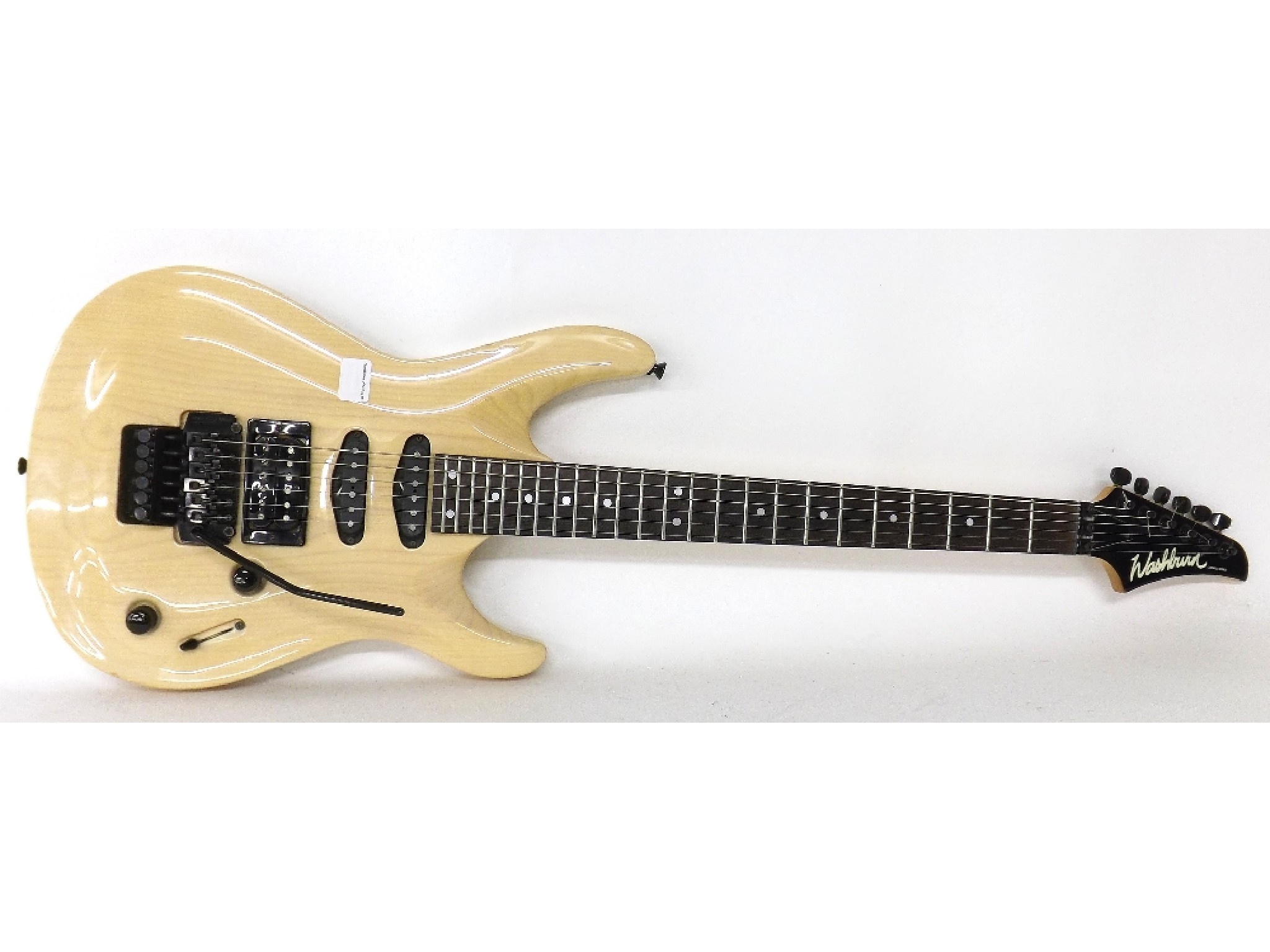 Appraisal: Washburn Chicago series KC electric guitar circa see-through blonde finish