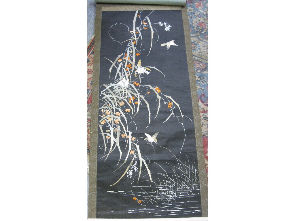 Appraisal: Oriental wall hanging