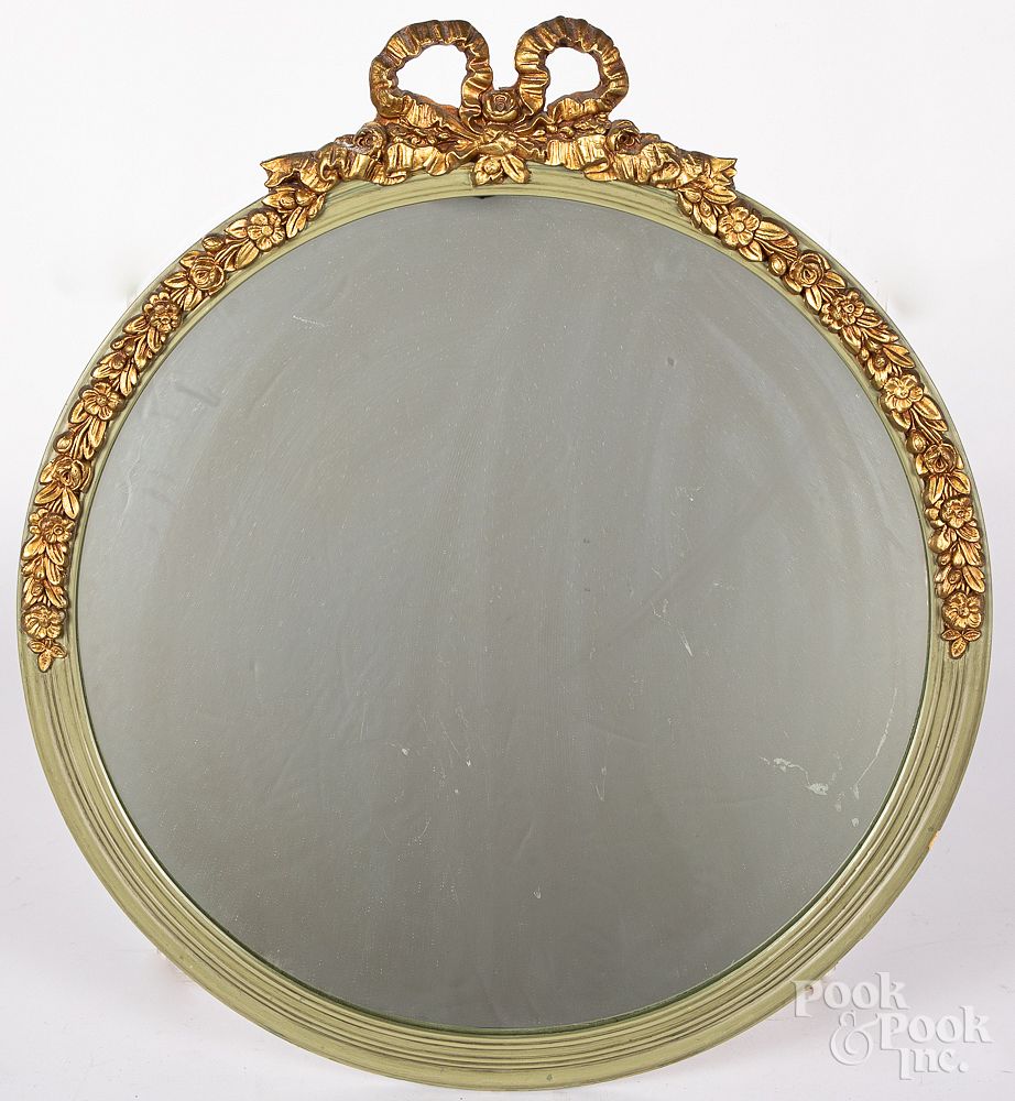 Appraisal: Two French mirrors x and x Two French mirrors x