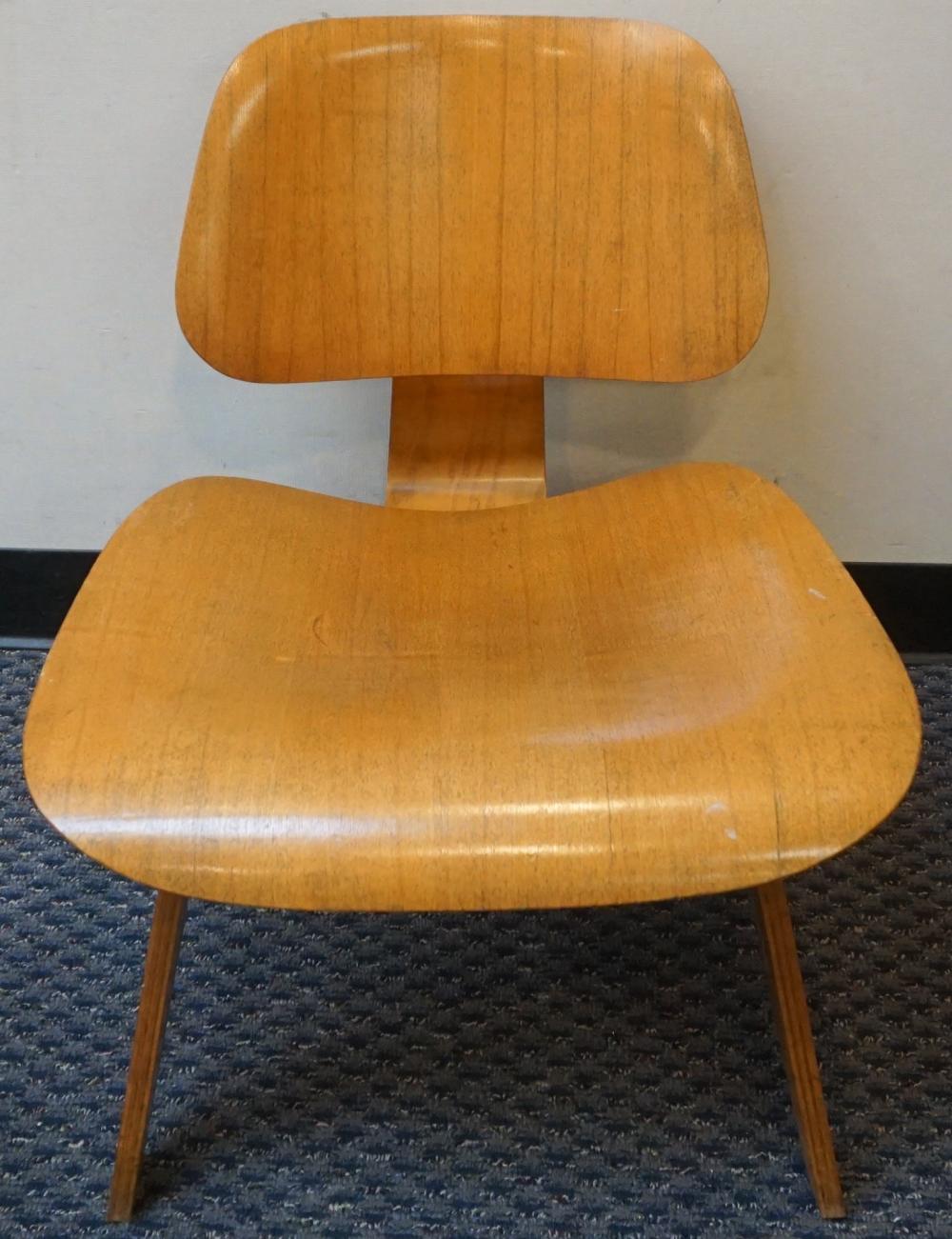 Appraisal: CHARLES AND RAY EAMES FOR HERMAN MILLER BIRCH PLYWOOD DCW