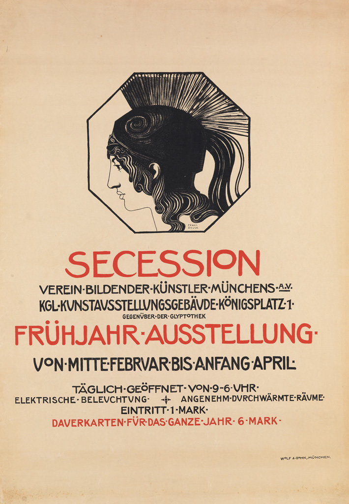 Appraisal: FRANZ VON ST CK - SECESSION FR HJAHR - AUSSTELLUNG