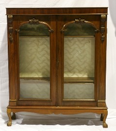 Appraisal: A Victorian mahogany bookcase top cm wide cm deep cm