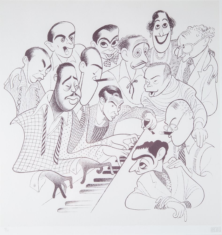 Appraisal: AL HIRSCHFELD AMERICAN - AL HIRSCHFELD AMERICAN - American Popular