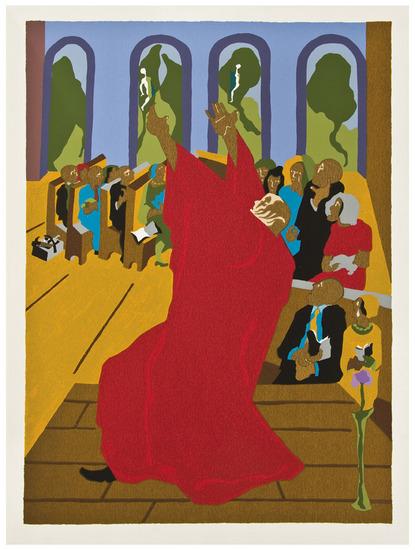 Appraisal: Jacob LAWRENCE - illustrator The First Book of Moses Called