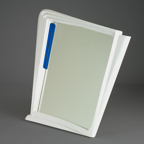 Appraisal: ROUGIER Illuminated wall-hanging mirror s with white asymmetric frame and