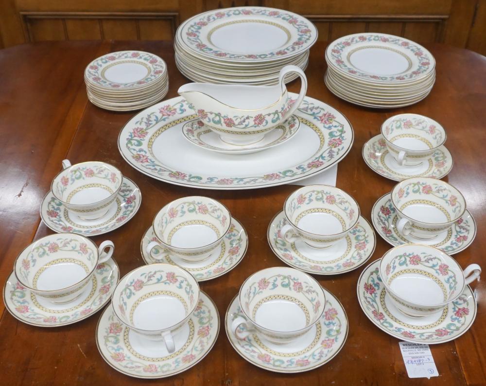 Appraisal: Wedgwood Porcelain Shah Pattern Fifty Piece Dinner Service