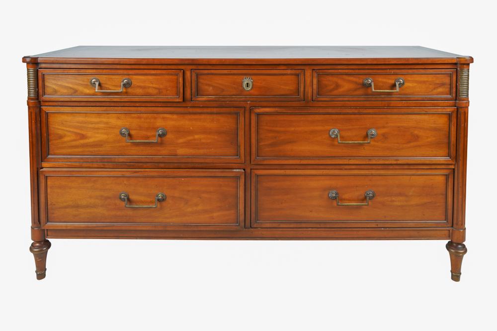 Appraisal: KINDEL PROVINCIAL STYLE DRESSERwith seven drawers inches wide inches deep