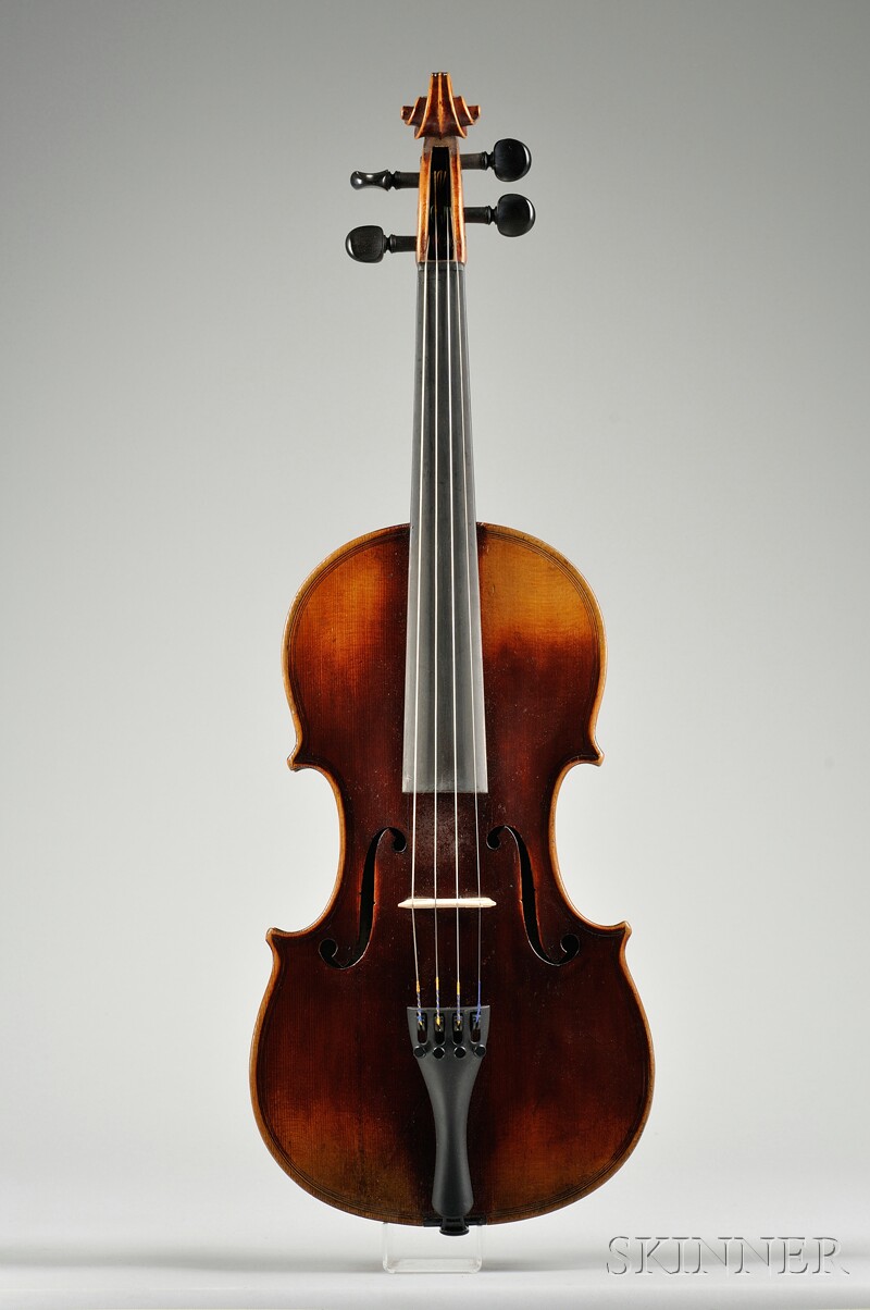 Appraisal: Mittenwald Violin c labeled RUGGERI length of back mm