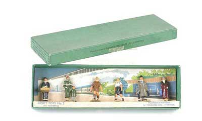 Appraisal: Hornby O Gauge Dinky Toys No Railway Passenger Set Figures