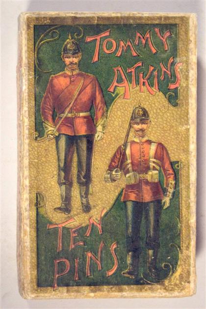 Appraisal: Lot Toy Set Tommy Atkins Ten Pins New York McLoughlin