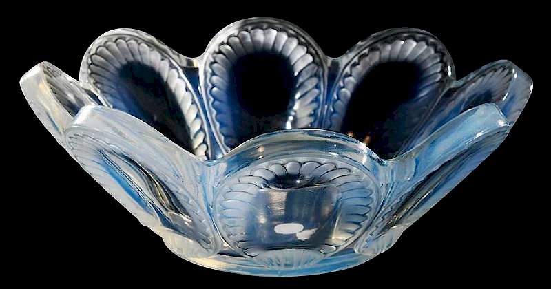 Appraisal: Lalique Glass Bowl acid etched LALIQUE FRANCE - in diameter