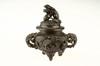 Appraisal: CENSOR - Mid th c Chinese bronze censor Domed lid