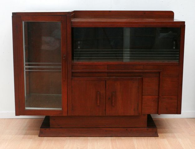 Appraisal: A Shanghai Art Deco side cabinet circa cms wide cms