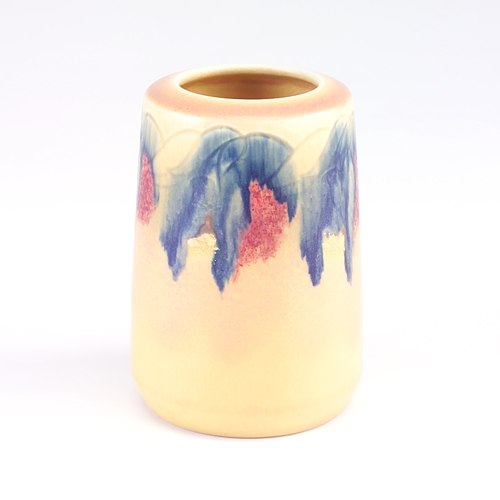 Appraisal: ROOKWOOD Incised Matt vase with closed-in rim painted by Charles