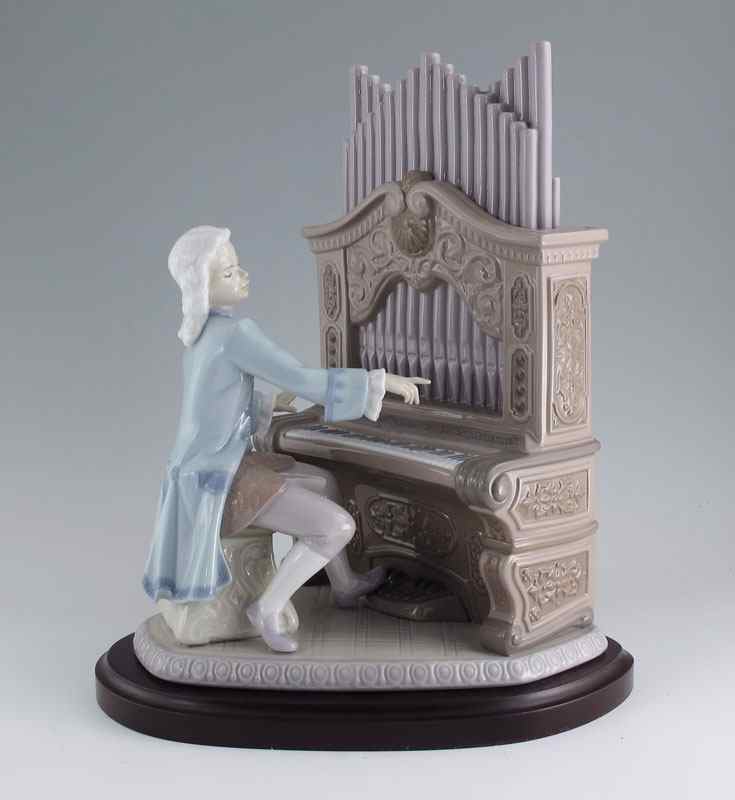 Appraisal: LLADRO PORCELAIN FIGURINE YOUNG BACH Joan Coderch designer glazed Limited