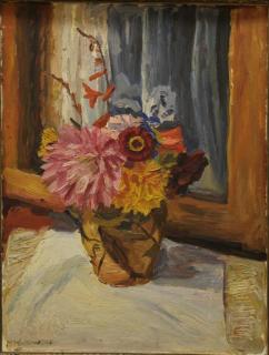 Appraisal: Maurycy Minkowski Polish Argentinean Impressionist manner still-life with variety of