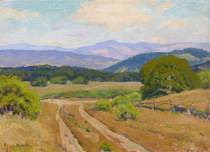 Appraisal: Arthur Hill Gilbert American - View of Mt Toro Oil