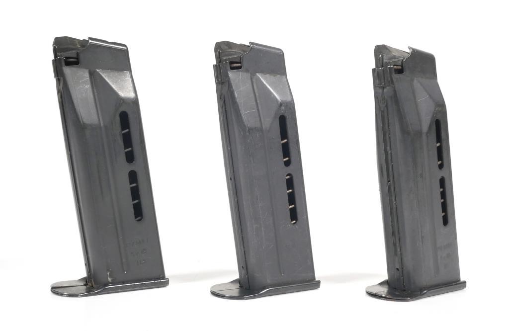 Appraisal: Heckler and Koch P M x mm round pistol magazines