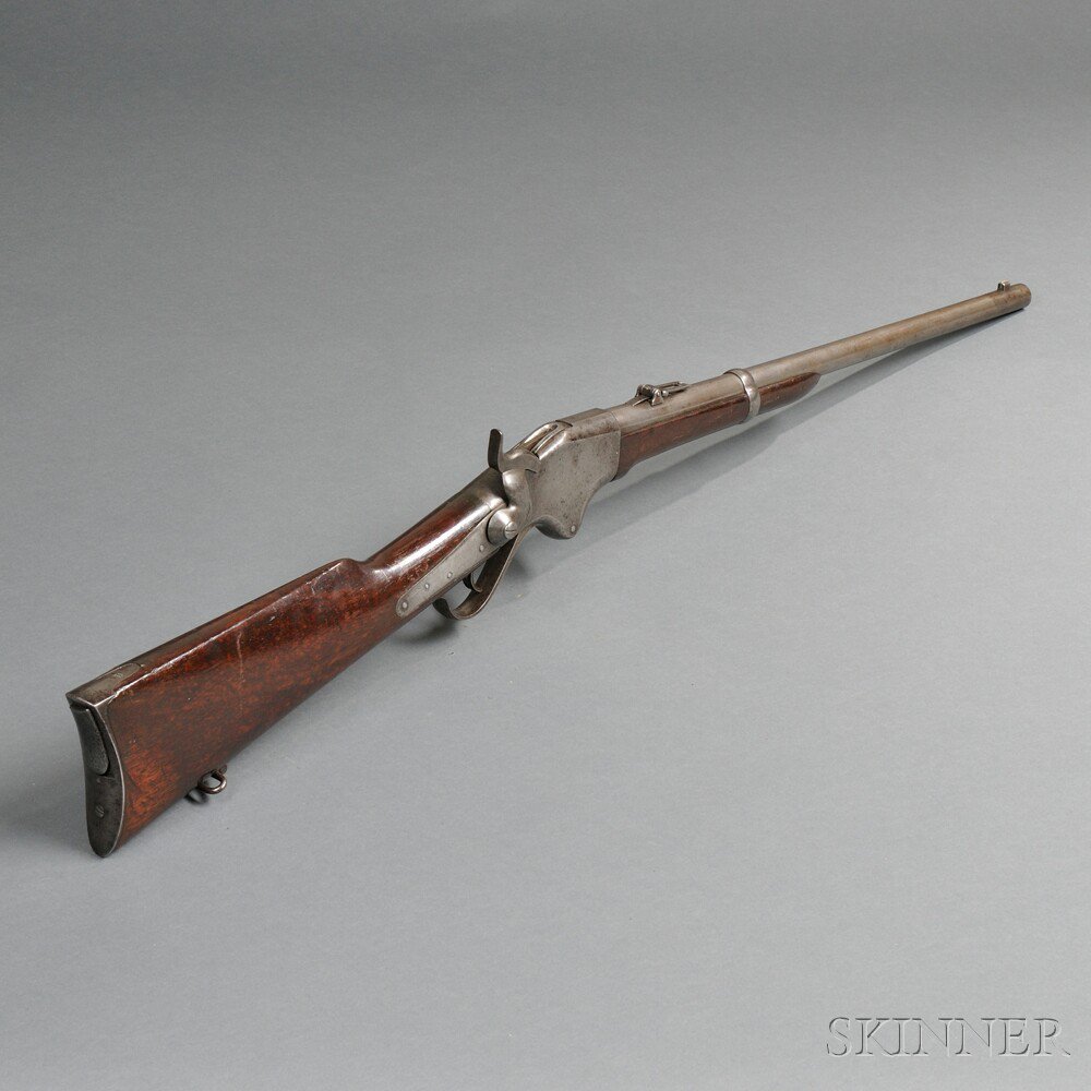 Appraisal: Spencer Carbine c - serial number walnut stock with steel