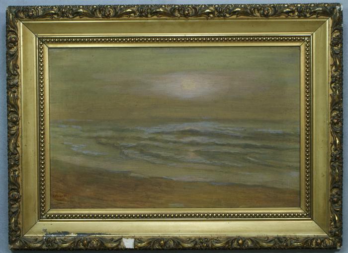 Appraisal: Edwin Oswald Wingert American PA - o c seascape x